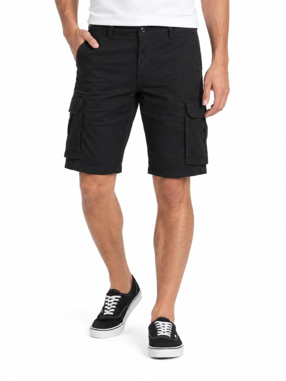 Goodfellow & Co Men's 11" Cargo Shorts Black Size 36